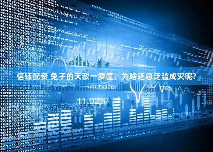 信钰配资 兔子的天敌一箩筐,为啥还总泛滥成灾呢?
